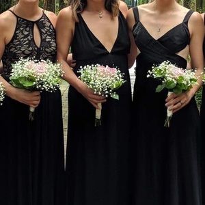 Tobi black maxi dress